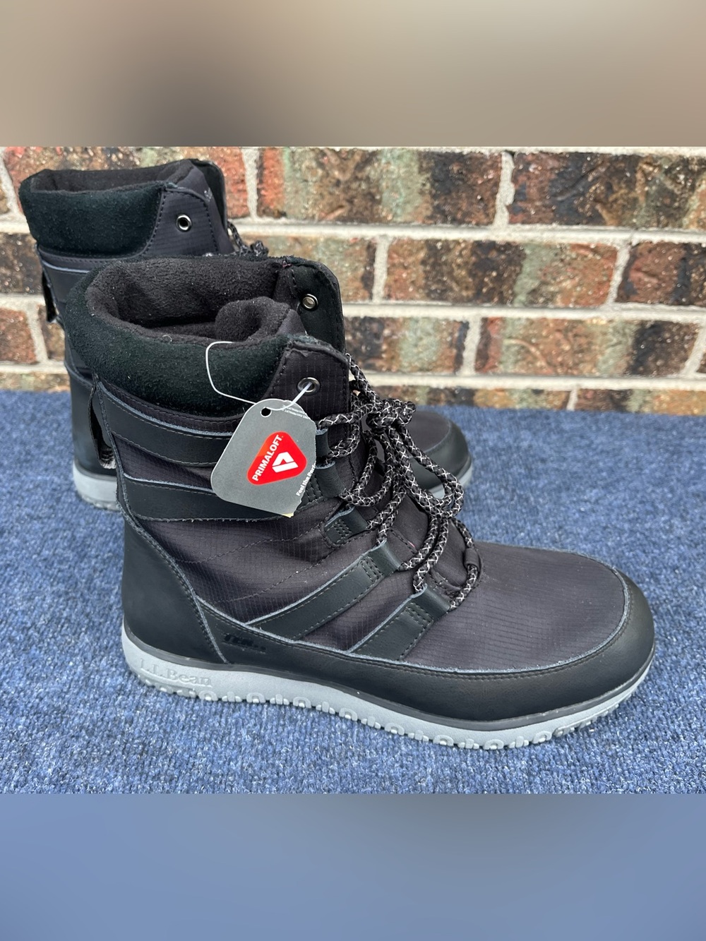 L.L. Bean Men's Snow Boots Size 11 Black New w/Tag Waterproof Insulated no box